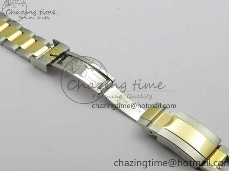 MiroTime 0520 Daytona 116520 SS YG UBF Best Edition Ice Blue MOP Crystal Markers Dial on SS YG Bracelet A Casual 2936